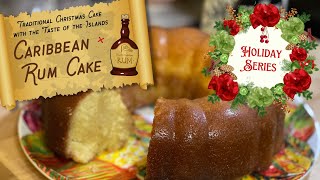 Caribbean Rum Cake  A delicious Christmas cake recipe that your family will LOVE From scratch [upl. by Buna]