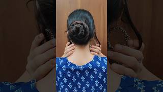 Try This Attractive Juda Hairstyle💖 Everyday Hairstyle shorts hairstyle judatutorial [upl. by Airekal168]