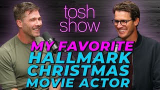 My Favorite Hallmark Christmas Movie Actor  Luke Macfarlane  Tosh Show [upl. by Asenav]