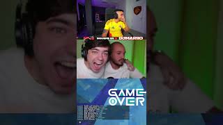 DJMARIIO REACCIONANDO A LA ELIMINACIÓN DE LOS FUTBOLITOS 😂 djmariio squidcraftgames3 [upl. by Scevour]