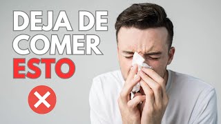 ¿Tienes Alergia o Intolerancia❌Evita Estos 10 Alimentos Altos en Histamina [upl. by Scheider]