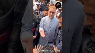 Asaduddin Owaisi Sahab Visited Imtiaz Jaleel House  Aurangabad  AIMIM shorts [upl. by Holleran113]