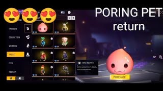 PORING PET return 😱😮😯😦 [upl. by Callas]