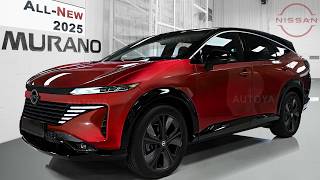 AllNew 2025 Nissan Murano  NEXT GENERATION MidSize SUV [upl. by Jelene]