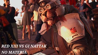 FF7 REBIRTH  RED XIII VS GI NATTAK  NO MATERIA [upl. by Enirod]