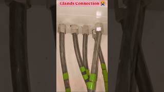 Cable Glands Installation  How to▶️ Make Install Cable Glands electrical [upl. by Stephani]