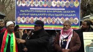 Abebe Belews speech in solidarity with the Ethiopian Muslims movement in Washington DC [upl. by Leirea]