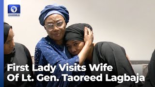 First Lady Others Visit Wife Children Of Lt Gen Taoreed Lagbaja [upl. by Fortier]