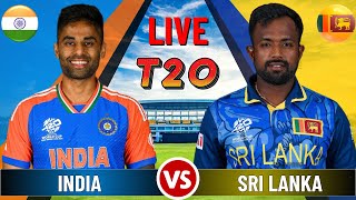 Live IND Vs SL Match Score  Live Cricket Match Today IND vs SL 3rd T20 live 2nd innings livescore [upl. by Yenal]