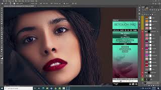 Professional Automatic Photoshop Retouching Panel [upl. by Eyssej]