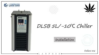 Laboratory Low temperature cooling liquid water circulating pump DLSB 5L10℃ test machine [upl. by Anais286]