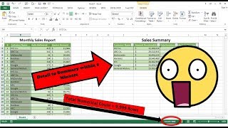 How to make Summary Report in Excel within 2 minutes How to Summarize Data in Excel [upl. by Eliades]