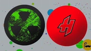 AGAR HERO vs TYT  Agario Clanwar  Insane Agario Gameplay [upl. by Desiree]