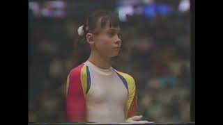 Aurelia Dobre ROM  Worlds 1987  All Around  Uneven Bars [upl. by Aehcim973]