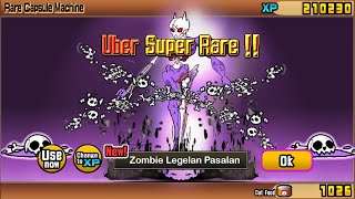 The Battle Cats  Uber Zombie Legelan Pasalan Unit [upl. by Pansir987]