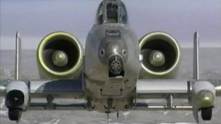 A10 Thunderbolt  Air Force Ground Attack Jet Hitting Targets [upl. by Elyk793]