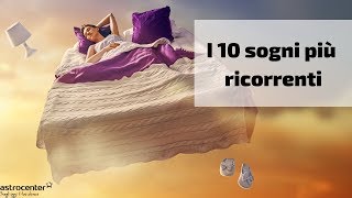 Il significato dei 10 sogni più ricorrenti [upl. by Ynnot]