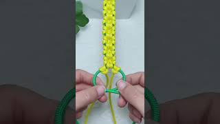 Instructions for tying a simple and beautiful yellow apricot blossom bracelet diy bracelet [upl. by Red]