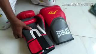 EVERLAST PRO STYLE ELITE TRAINING GLOVES REVIEW [upl. by Ahsiuqel567]