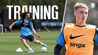 PALMER amp CUCURELLA return to TRAINING  Chelsea FC  202425 [upl. by Yttap]