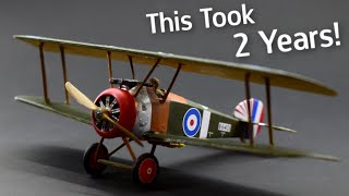 The Revell Sopwith F1 Camel took me TWO years to build Build amp Review [upl. by Lyle]