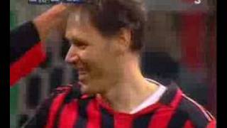 Gol Di VanBasten Alladdio al calcio di Demetrio Albertini [upl. by Niuqaoj]