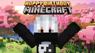 HAPPY BIRTHDAY MINECRAFT NOV 18 WITH Cutepieshorts12 [upl. by Katey]