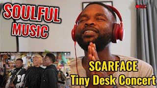 REACTION  SCARFACE  TINY DESK CONCERT 🔥🔥🔥 [upl. by Aerol]