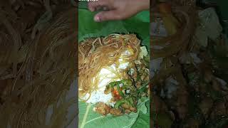 Makan nan enak nasi bungkus daun jati [upl. by Ainav]