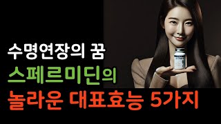 스페르미딘 효능  스페르미딘이 풍부한 식품과 주의할 점🥣 스페르미딘 슬로에이징 [upl. by Ianahs221]