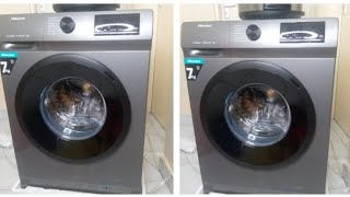 Unboxing my Hisense Washing Machinenew appliancesHome Updates [upl. by Nagle]