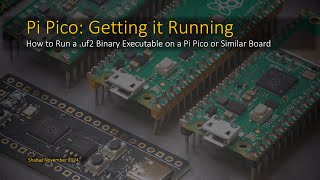 How to Use a Pi Pico Transferring a uf2 File [upl. by Bullock]