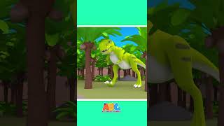 TRexDinosaurierLied 🦖 ABCKinderliederaufDeutsch shorts tierlieder kinderlieder [upl. by Cressi]