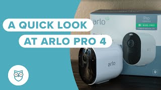 Introducing the Arlo Pro 4 Spotlight Camera  Smart Home Security Camera [upl. by Enyalahs491]