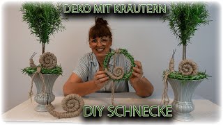 WOW  BLICKFANG  COOLE SCHNECKE SELBER MACHEN  IDEE FÜR OUTDOOR UND INDOOR [upl. by Eillek]