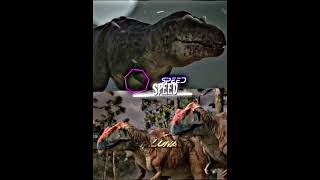 Tyrannosaurus Rex Vs Mapusaurus paleontology paleontologist edit [upl. by Aerdua]