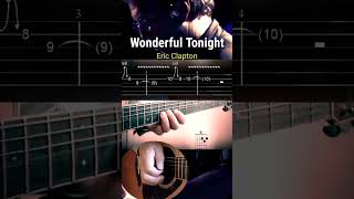 Wonderful Tonight Eric Clapton guitar [upl. by Oilisab]