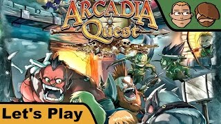 Arcadia Quest  Brettspiel  Lets Play [upl. by Oelak]