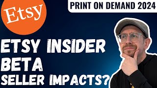 Etsy Insider Beta  What Sellers Need to Know [upl. by Curson]