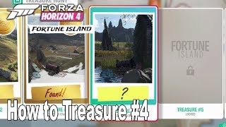 Forza Horizon 4 Fortune Island  How to Solve Treasure 4 HD 1080P [upl. by Bernhard]