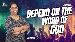 DEPEND ON THE WORD OF GOD [upl. by Ecahc]