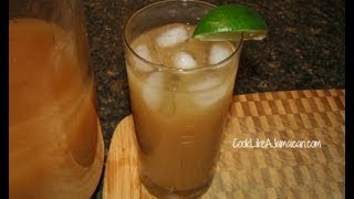 Jamaican Ginger Beer Recipe Video [upl. by Inaliel610]