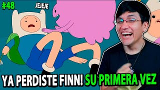 REACCIONO A HORA DE AVENTURA quotOH NO HERMANO GRUMOSA SE COME A FINN JAJAJAquot 🤣 48 [upl. by Zebe]