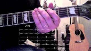 How to play Halestorm quotLove Bitesquot guitar lesson cover [upl. by Atirehs]