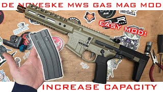 DE Noveske Ghetto Blaster MWS Magazine Gas Mod [upl. by Anitneuq]