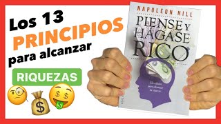 💰Napoleon Hill PIENSE Y HÁGASE RICO en Español Resumen 13 principios 💰 [upl. by Inahpets]