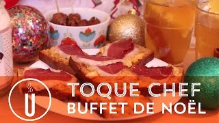 Toque Chef  Un apéritif dînatoire de Noël [upl. by Ordnajela117]