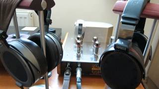 Stax SROmega  Sennheiser HE90 Orpheus [upl. by Kissiah]