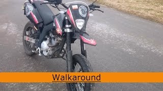 Motobi Misano 125 SM  walkaround [upl. by Gael]