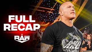 Full Raw highlights August 5 2024 [upl. by Anitsuga]